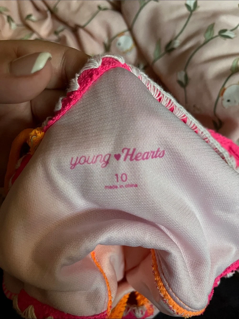 Young Hearts bright pink